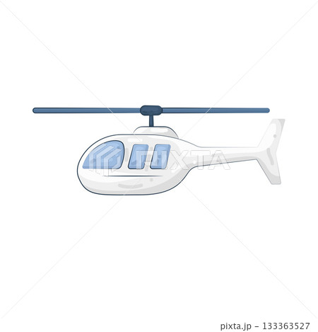 Illustration of medical helicopter  133363527
