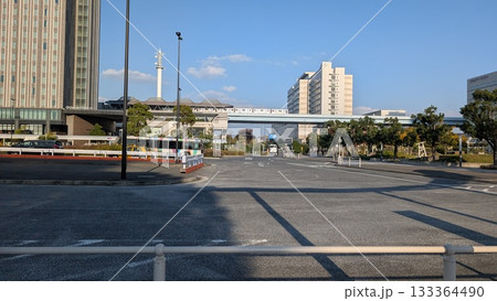 東京ビッグサイト駅のロータリー 東京ビッグサイト駅のロータリー 133364490