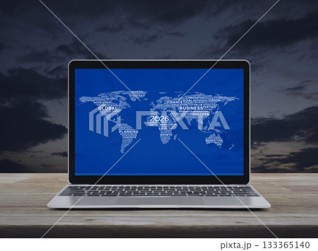 Happy new year 2026 global business start up online concept, Elements of this image furnished by NASA Happy new year 2026 global business start up online concept, Elements of this image furnished by NASA 133365140
