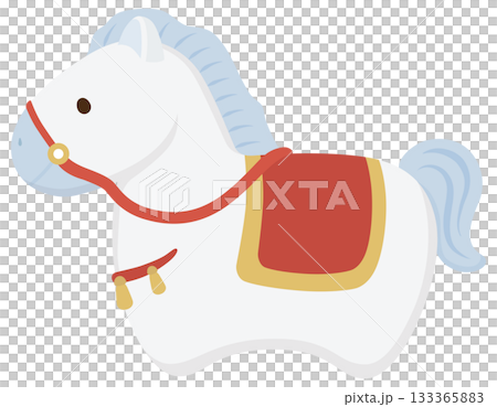 馬の干支置物　午年 133365883