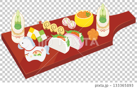 新年慶祝活動，以羽子板盤盛裝－馬年 133365893