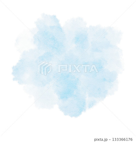 Soft blue cloud-like texture rendered as a watercolor illustration provides a gentle backdrop. Hand-drawn element for invitations, scrapbooking pages, digital papers, and baby shower designs Soft blue cloud-like texture rendered as a watercolor illustration provides a gentle backdrop. Hand-drawn element for invitations, scrapbooking pages, digital papers, and baby shower designs 133366176