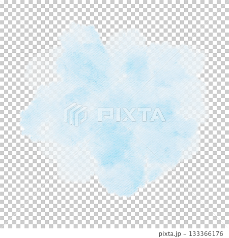 Soft blue cloud-like texture rendered as a watercolor illustration provides a gentle backdrop. Hand-drawn element for invitations, scrapbooking pages, digital papers, and baby shower designs Soft blue cloud-like texture rendered as a watercolor illustration provides a gentle backdrop. Hand-drawn element for invitations, scrapbooking pages, digital papers, and baby shower designs 133366176