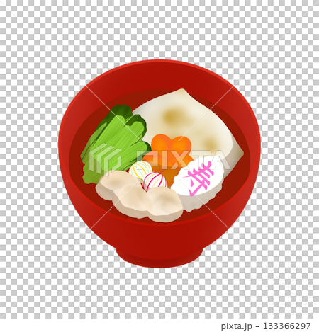 New Year's _ Zoni illustration 133366297