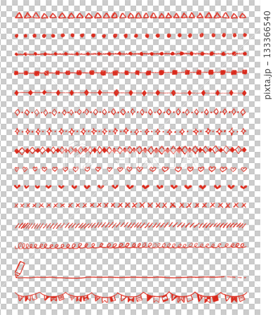 用色鉛筆畫的各種線條 用色鉛筆畫的各種線條 133366540
