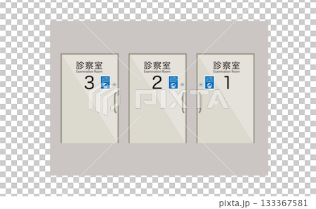 醫院檢查室門，檢查室1，檢查室2，檢查室3 133367581