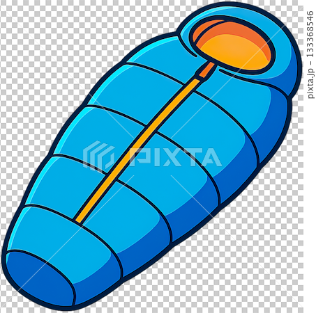 色彩鮮豔的露營裝備插圖 色彩鮮豔的露營裝備插圖 133368546