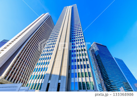 東京 新宿区 西新宿の都市風景 東京 新宿区 西新宿の都市風景 133368986