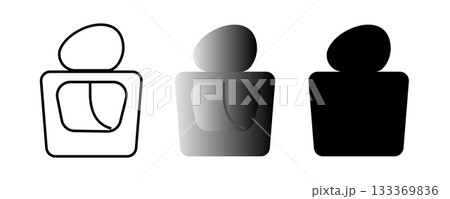 Perfume bottle vector mockup. Fragrance spray glass container icon Perfume bottle vector mockup. Fragrance spray glass container icon 133369836