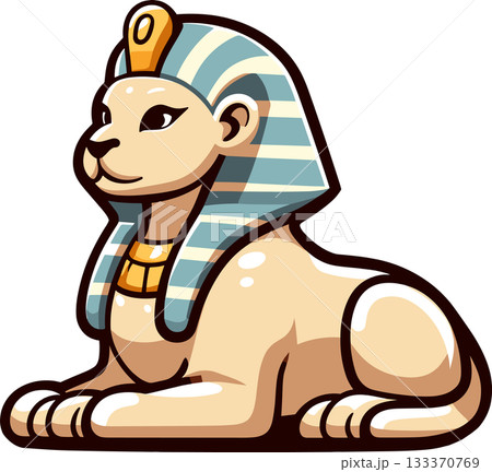 スフィンクスのイラスト 133370769