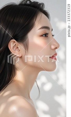 綺麗な女性のビューティーイメージ 133372319