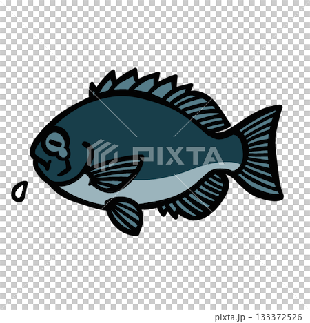 Illustration of a cute sad Gre Illustration of a cute sad Gre 133372526