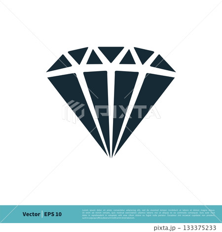 Diamond Icon Vector Logo Template Illustration Design. Vector EPS 10. Diamond Icon Vector Logo Template Illustration Design. Vector EPS 10. 133375233