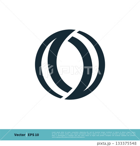 Abstract Circle Icon Vector Logo Template Illustration Design. Vector EPS 10. 133375548