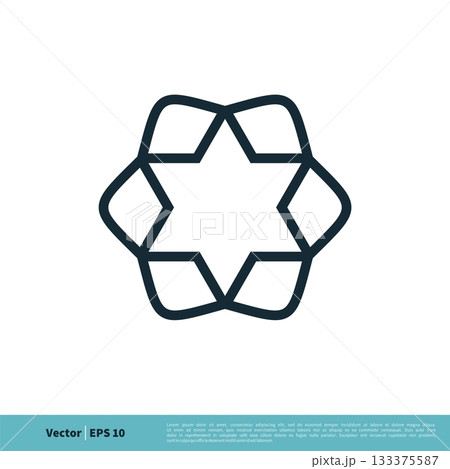 Star Ornamental Decorative Icon vector Logo Template Illustration Design. Vector EPS 10. Star Ornamental Decorative Icon vector Logo Template Illustration Design. Vector EPS 10. 133375587