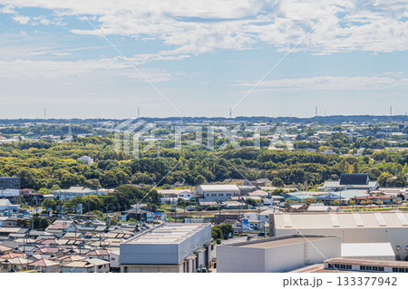 豊橋市の街並み(愛知県) 133377942
