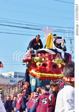 唐津くんちの引き込み風景　佐賀 133378027