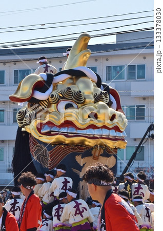 唐津くんちの引き込み風景 佐賀 唐津くんちの引き込み風景 佐賀 133378030