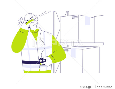 Smart glasses abstract concept vector illustration. Smart glasses abstract concept vector illustration. 133380662