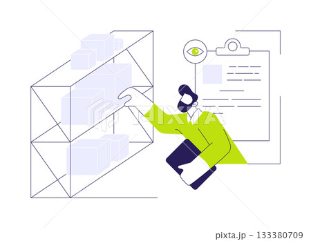 Procurement manager abstract concept vector illustration. Procurement manager abstract concept vector illustration. 133380709