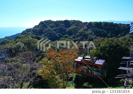 秋の日本平ロープウェイ 静岡 秋の日本平ロープウェイ 静岡 133381854