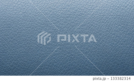 青色の革素材の細かなシワが広がるレザーテクスチャ背景デザイン 133382314