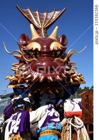 唐津くんちの引き込み風景　佐賀 133382366