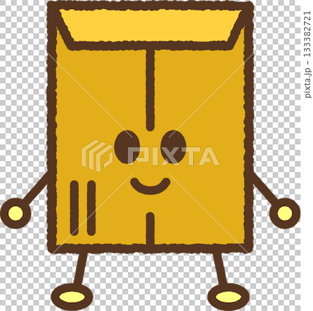Hand-drawn character single icon illustration - envelope Hand-drawn character single icon illustration - envelope 133382721