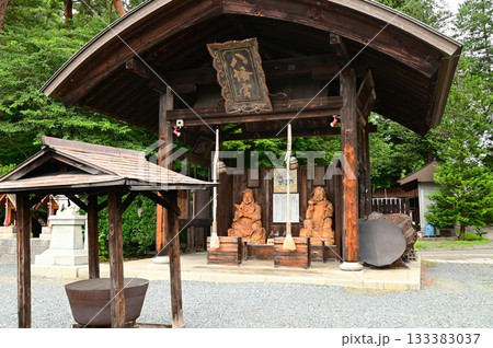 盛岡八幡宮の恵比寿様と大黒様 盛岡八幡宮の恵比寿様と大黒様 133383037