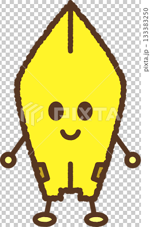 手繪人物單圖示插圖：衝浪板 133383250