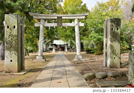 越谷散歩：蒲生久伊豆神社　越谷市蒲生 133384417