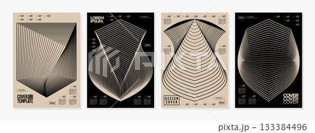 Luxury futuristic cyber protection shield line cover set Luxury futuristic cyber protection shield line cover set 133384496