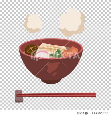 お雑煮のイラスト 133384567