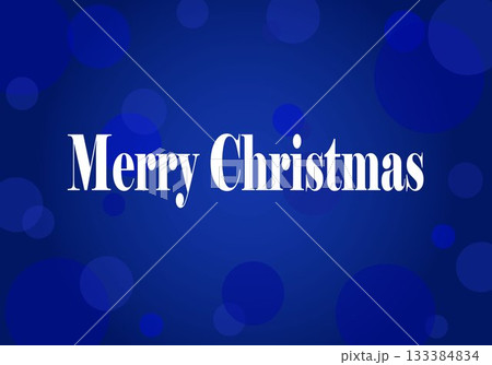 クリスマス背景 青色グラデーション シンプル ベクター クリスマス背景 青色グラデーション シンプル ベクター 133384834