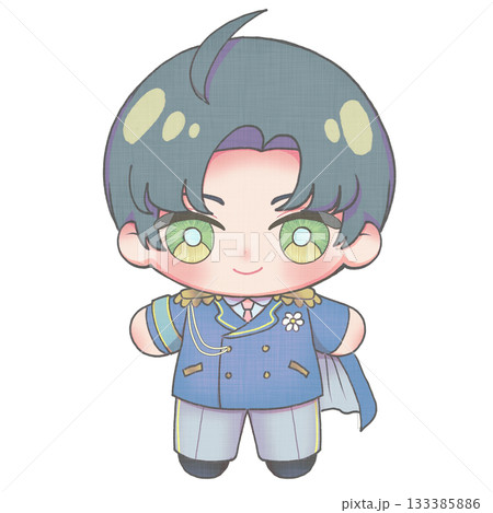 かわいい推しのぬいぐるみ・綿花姪姪イラスト 133385886