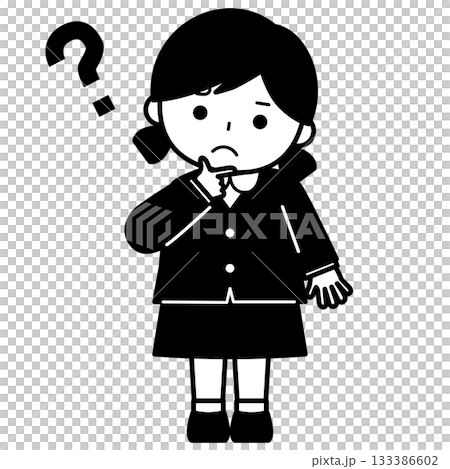 Girl with doubts 133386602