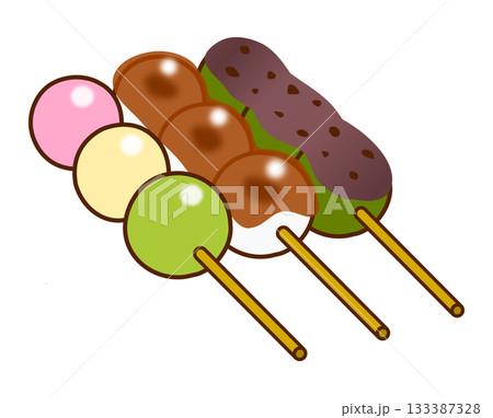 三種の団子 133387328