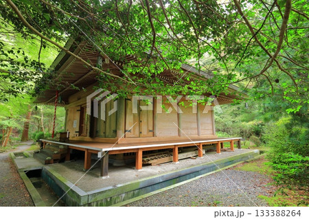 【大分県】国東半島の両子寺の大講堂 133388264