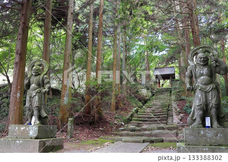 【大分県】国東半島の両子寺の仁王門 133388302