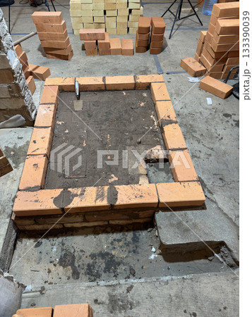 Construction of a heating furnace  133390039