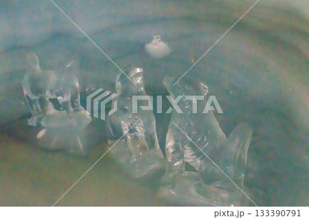 Ice sculptures in Ice Palace of Jungfraujoch Station in Switzerland 133390791