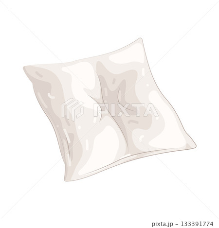 Illustration of wedding ring pillow  133391774