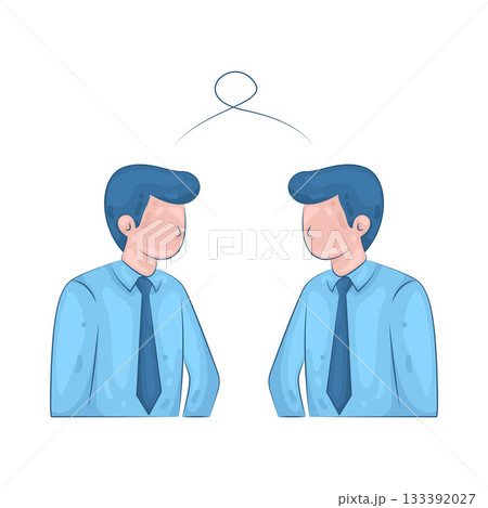Illustration of partnership Illustration of partnership 133392027