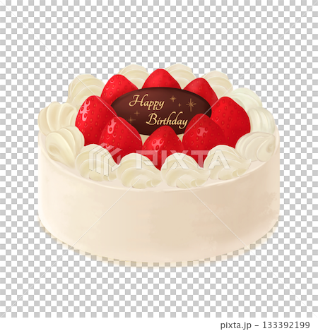 草莓生日蛋糕 133392199