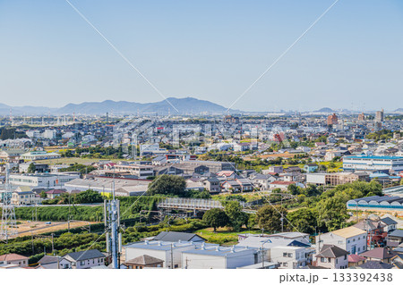 豊橋市の街並み(愛知県) 豊橋市の街並み(愛知県) 133392438
