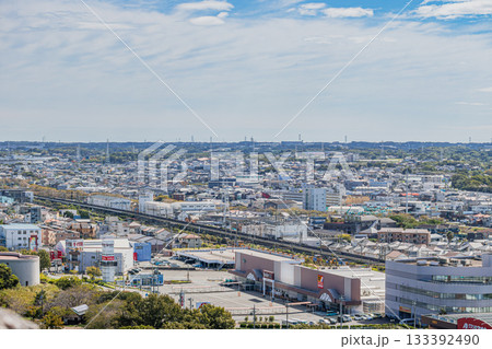 豊橋市の街並み(愛知県) 133392490