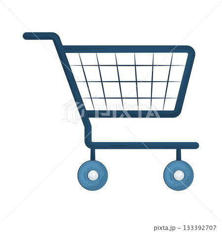 Illustration of shopping cart  133392707