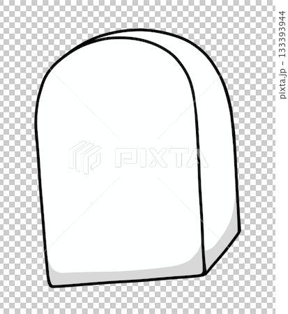 一款簡單的無蓋橡皮擦，純色。 133393944