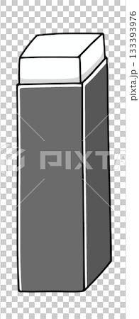 ゆるめシンプルな新品の長い消しゴム　ベタ塗り 133393976