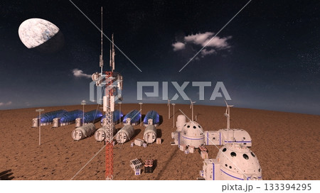 惑星探査基地 133394295